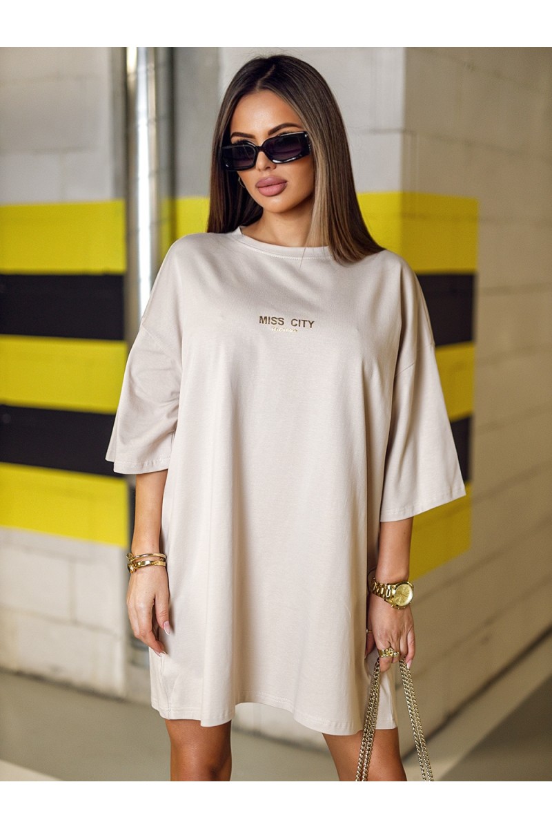 Women's T-shirt LIMITED - beige