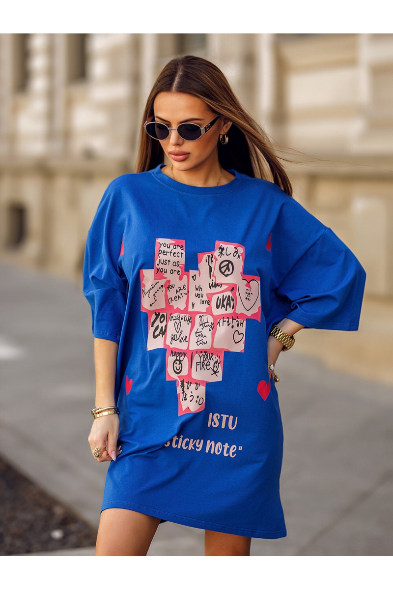 NOTI Women's Blouse - Cornflower Blue