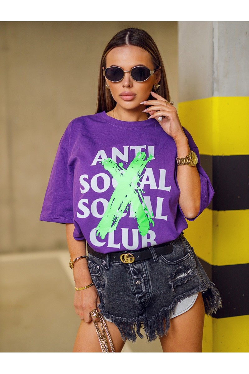 ANTY SOCIAL CLUB Women's Blouse - purple