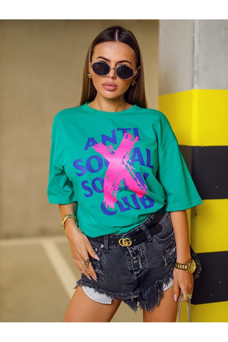 ANTY SOCIAL CLUB Women's Blouse - Green