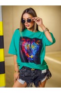 T-shirt Damski IMAGE - zielony