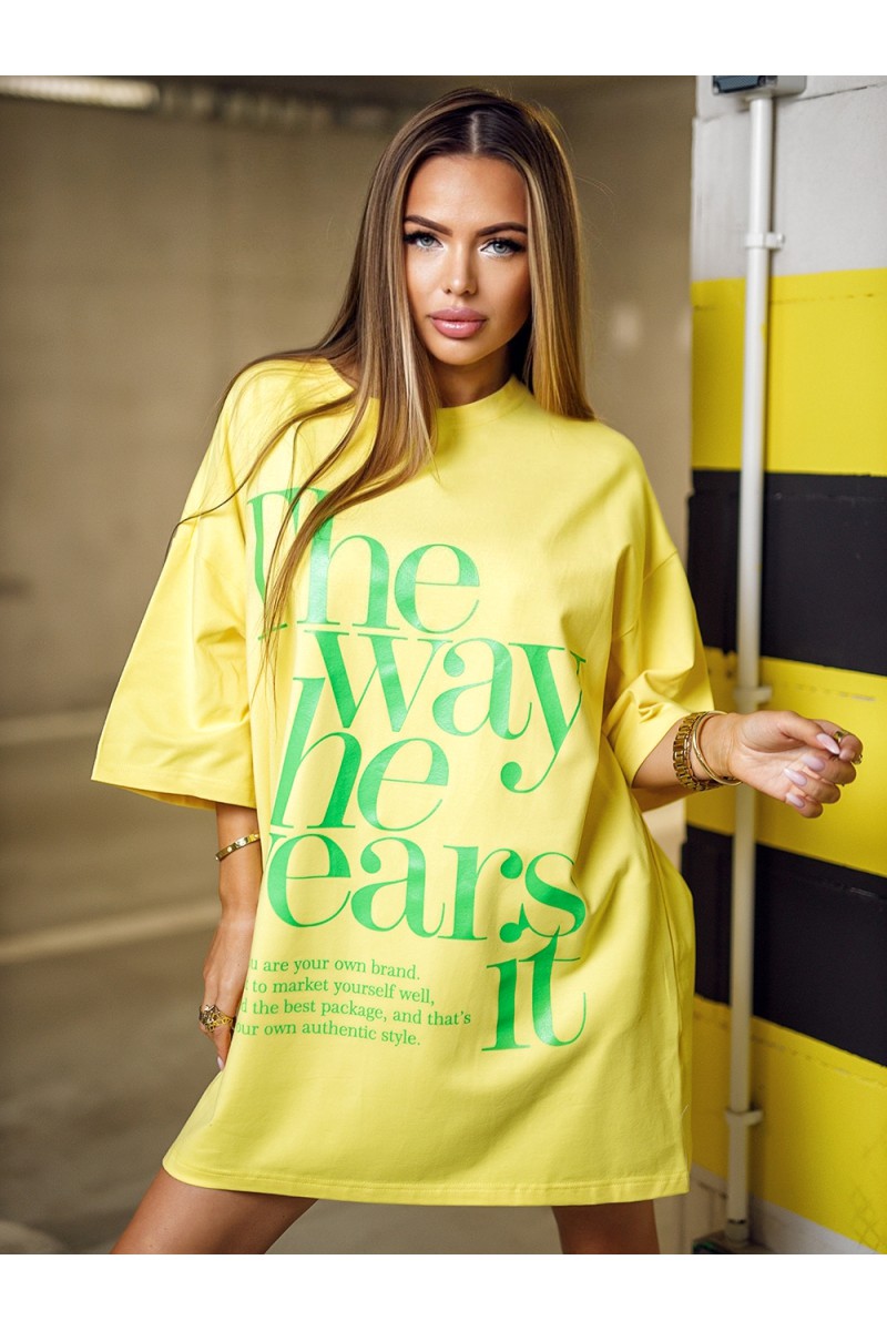 Women's Blouse THE WAY - yellow