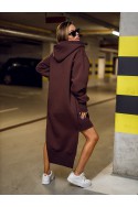 Bluza Damska MALMO - czekoladowy