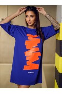 T-shirt Damski ZIGZAG - chabrowy
