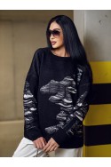 Sweter Damski  AMSTI - czarny