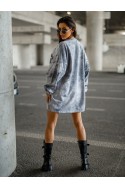 Women's sweatshirt ROSE PAPER - gray