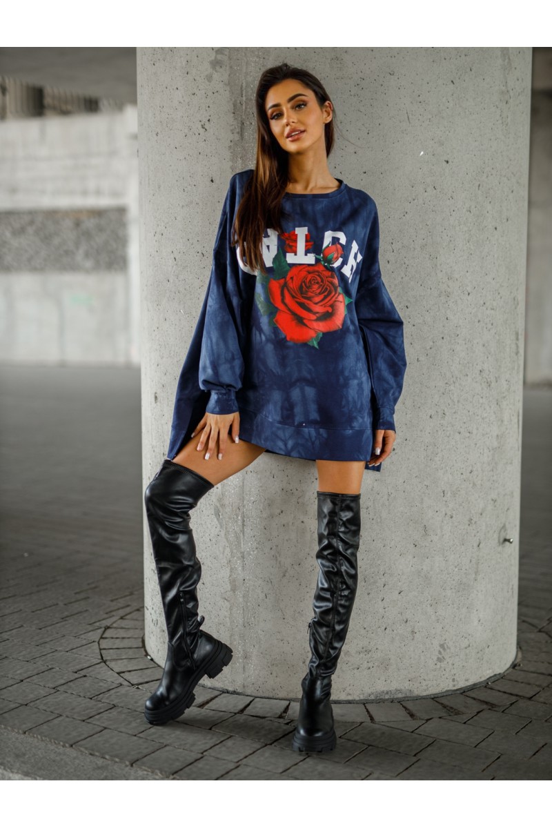 Bluza Damska NINE - granatowy