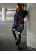 Bluza Damska BE UNIQUE - granatowy
