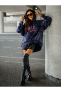 Bluza Damska BE UNIQUE - granatowy