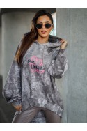 Bluza Damska BE UNIQUE - brązowy