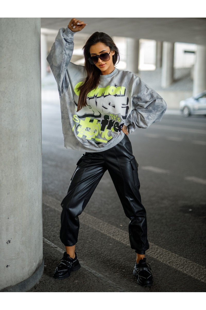Bluza Damska COMMON - jasny szary