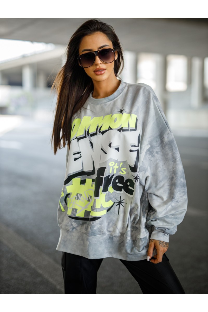 Bluza Damska COMMON - jasny szary