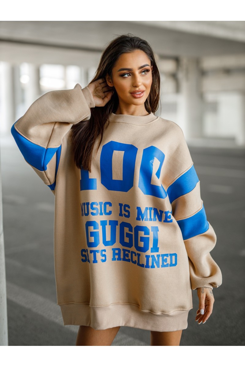 Women's GUGGI sweatshirt - beige