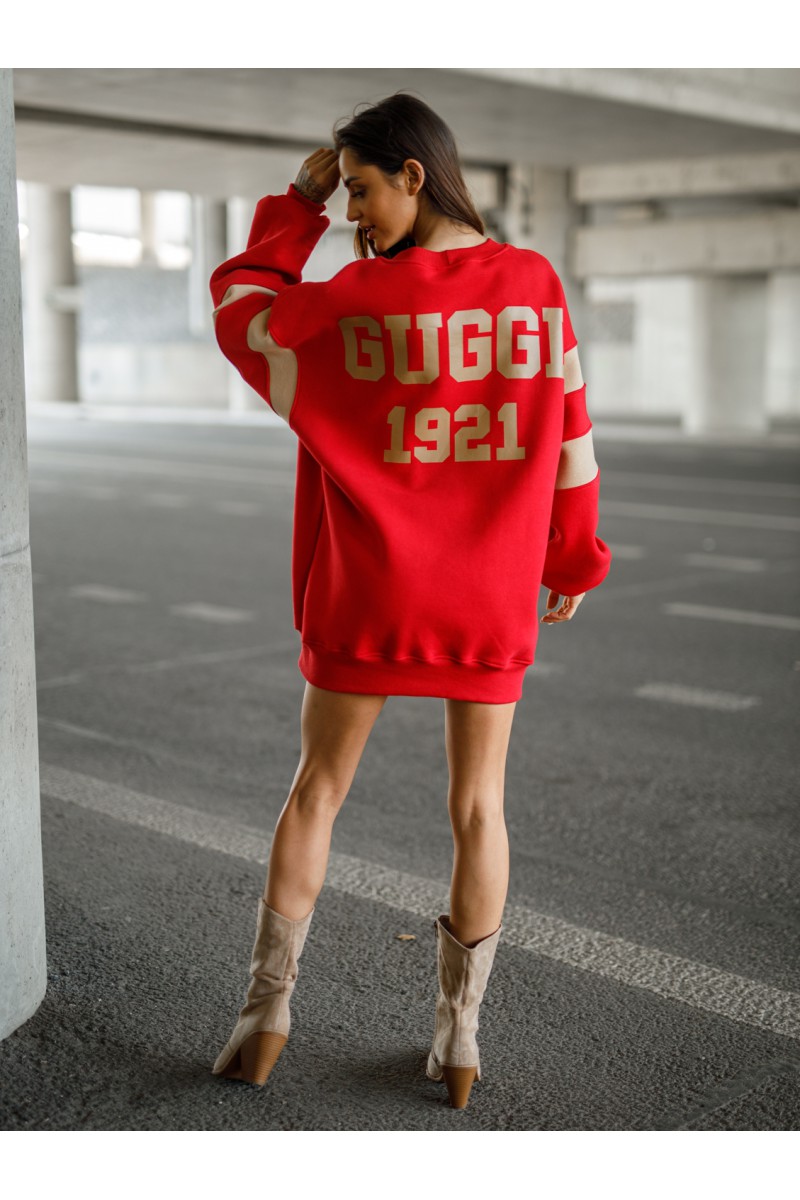 Bluza Damska GUGGI - czerwony
