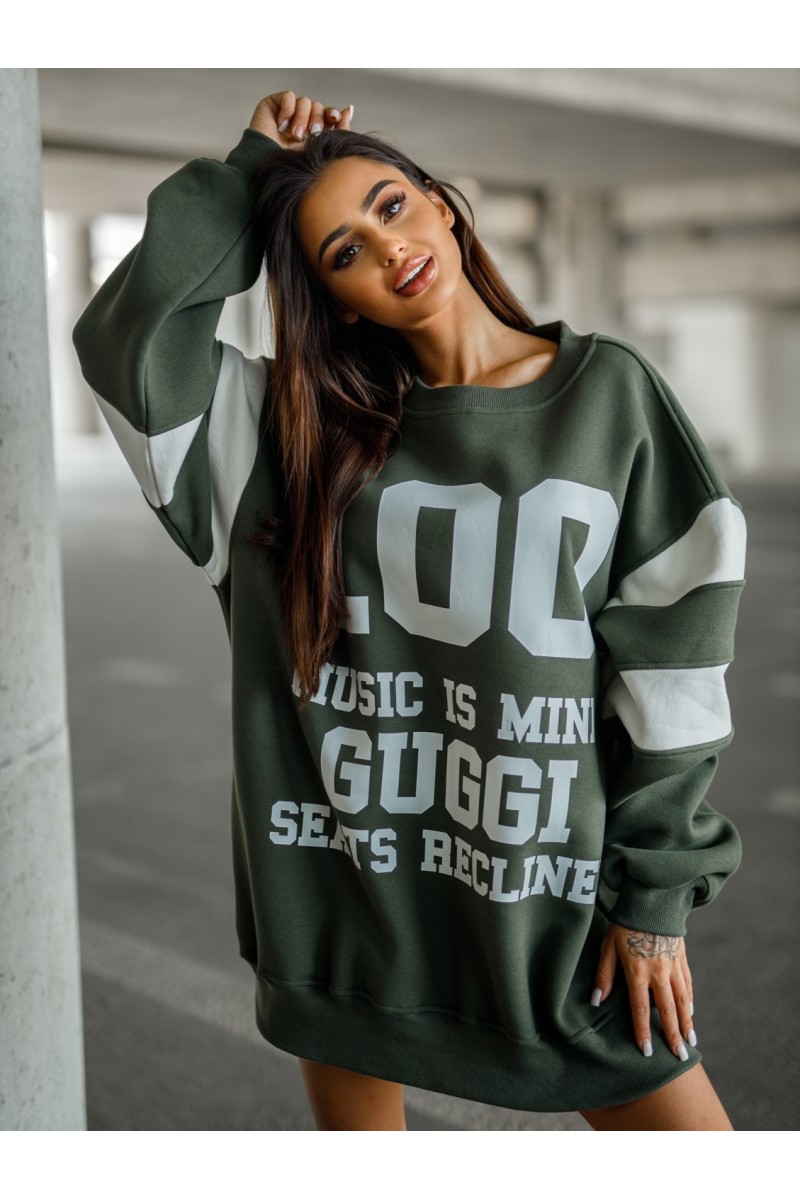 GUGGI Women's Sweatshirt - khaki