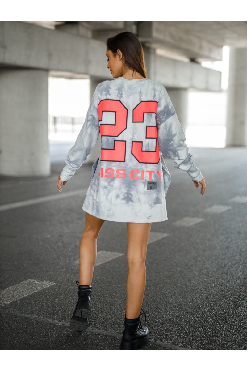 Bluza Damska 23 - jasny szary