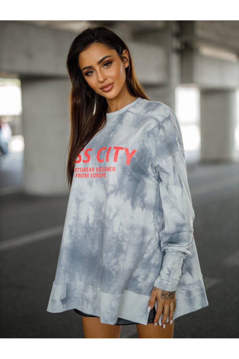 Bluza Damska 23 - jasny szary