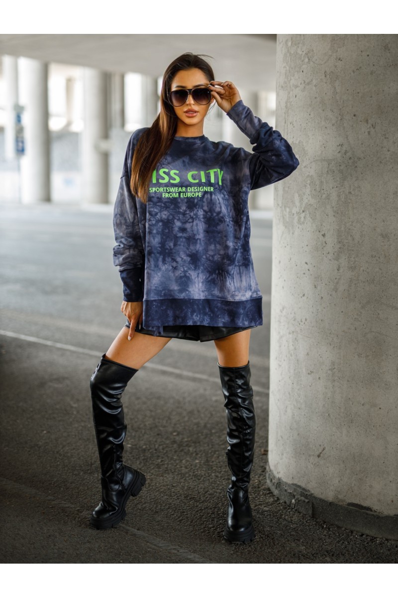 Bluza Damska 23 - granatowy