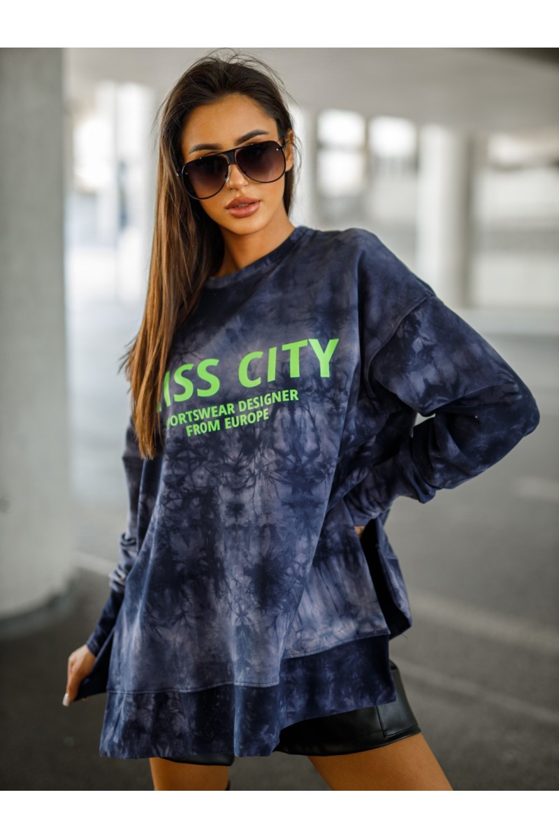Bluza Damska 23 - granatowy