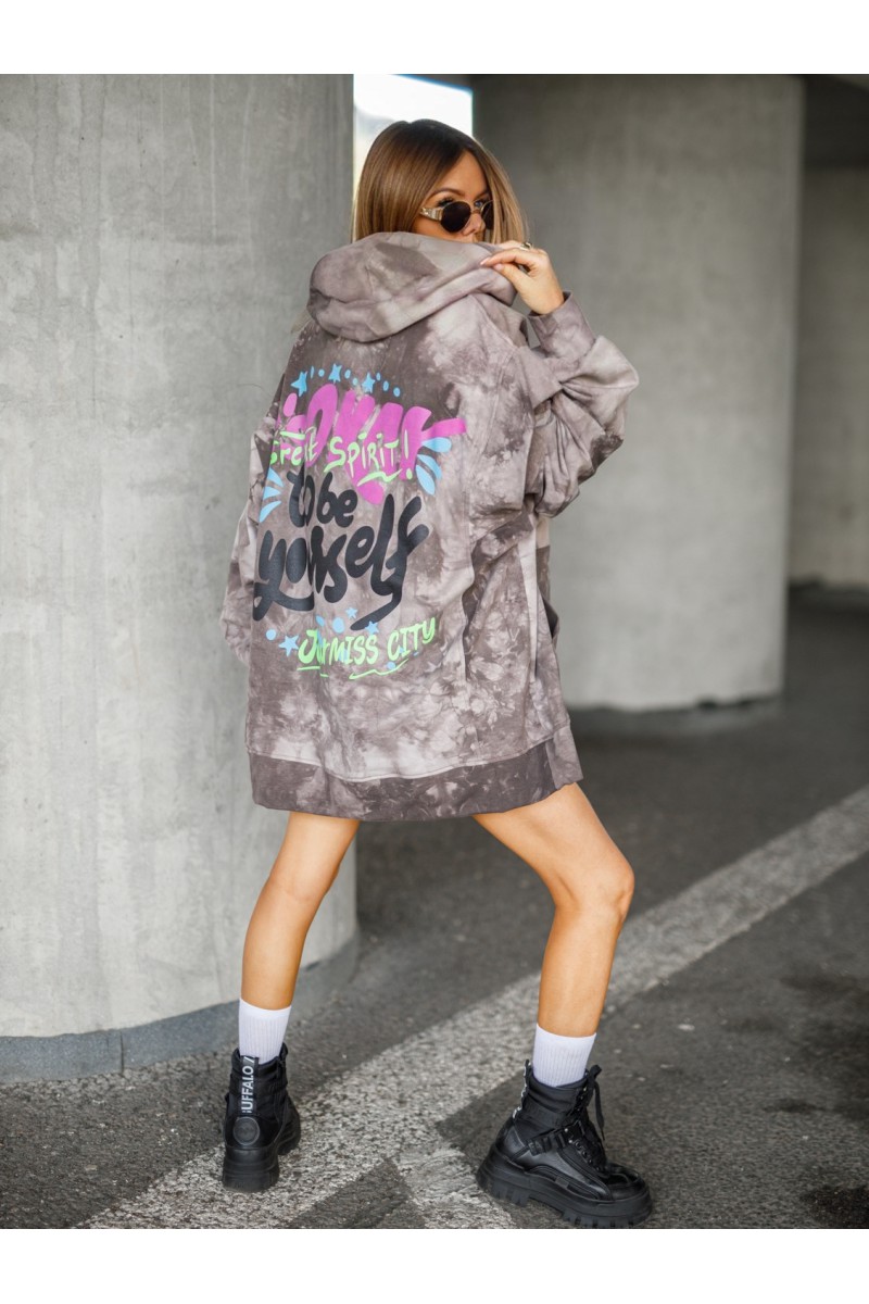 Bluza Damska YOURSELF - brązowy