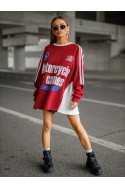 Women's sweatshirt MOTORS - burgundy