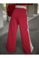 Women's Trousers SLIPEE - Burgundy