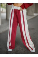 Women's Trousers SLIPEE - Burgundy