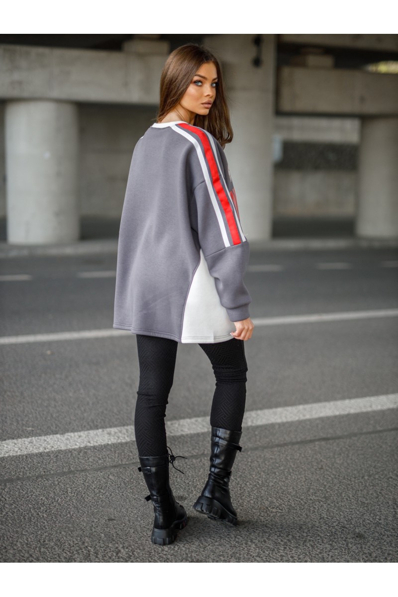 Bluza Damska MOTORS - szary