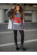 Bluza Damska MOTORS - szary
