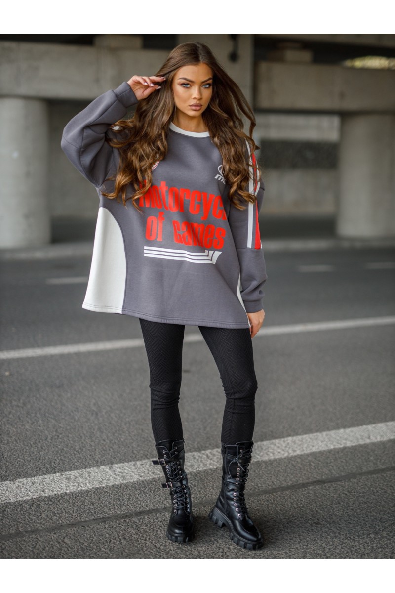 Women's MOTORS Sweatshirt - Gray