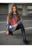 Bluza Damska MOTORS - szary