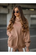 DOUBLE Women's Sweatshirt - camel