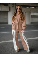 Bluza Damska DOUBLE - camelowy