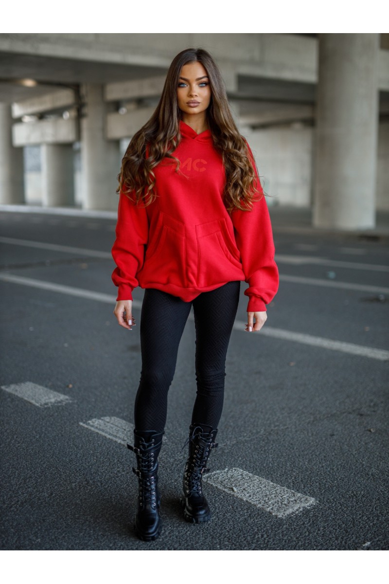 Bluza Damska DOUBLE - czerwony