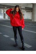 Bluza Damska DOUBLE - czerwony