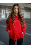 Bluza Damska DOUBLE - czerwony