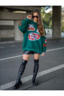 Bluza Damska HARLEY - butelkowy zielony