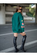 Bluza Damska HARLEY - butelkowy zielony