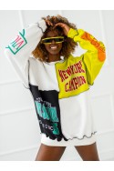Los Angeles hoodie - lime