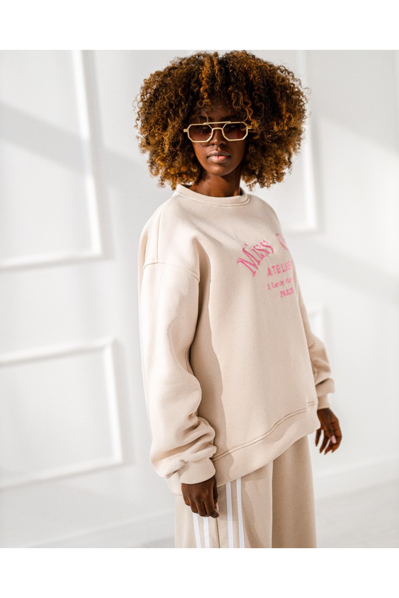 Miss City Atelier sweatshirt - beige