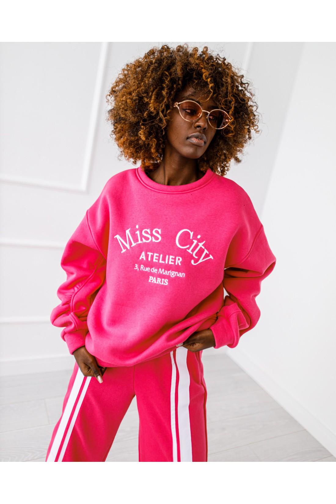 Miss City Atelier Sweatshirt - pink