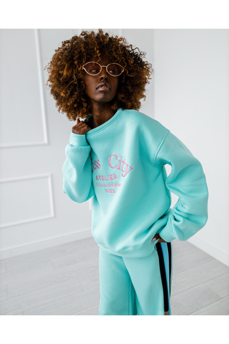Miss City Atelier Sweatshirt - mint