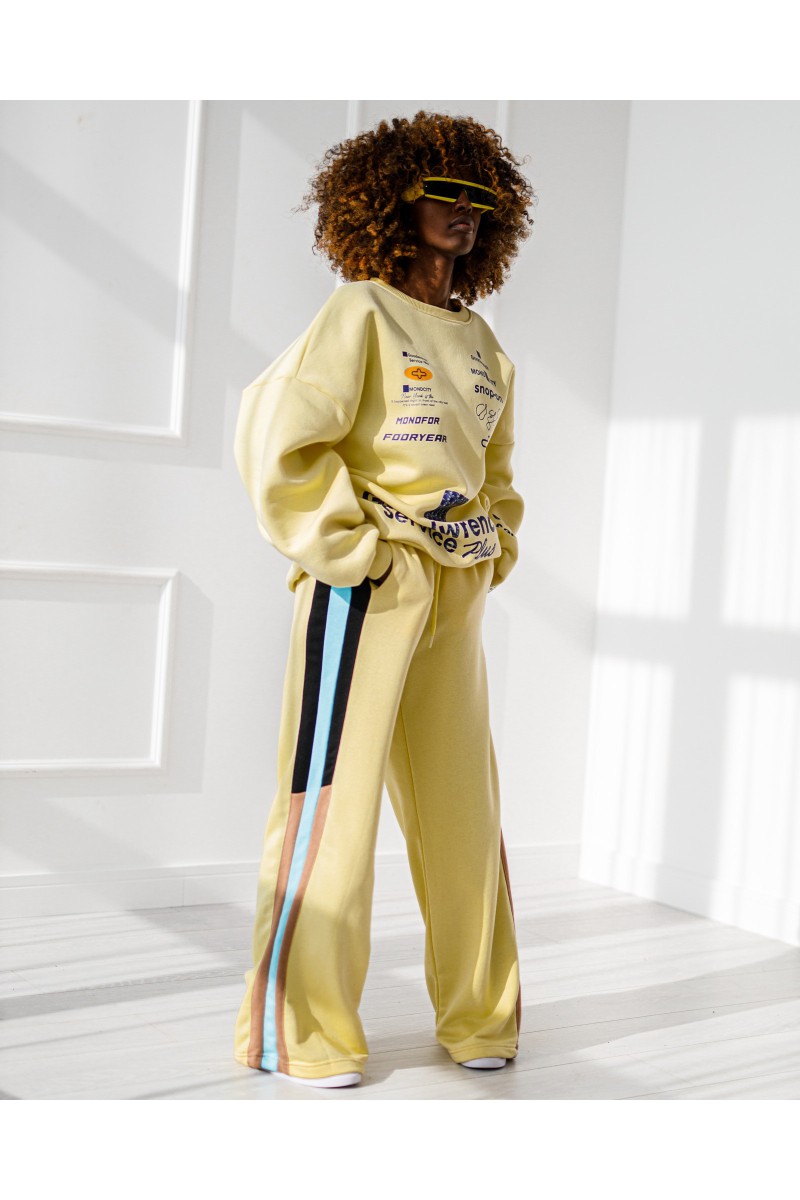 Speed-Sweatshirt - Gelb