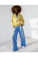 3-stripe tracksuit - blue - yellow