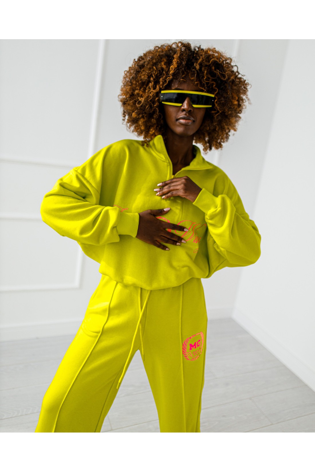 April tracksuit - lime