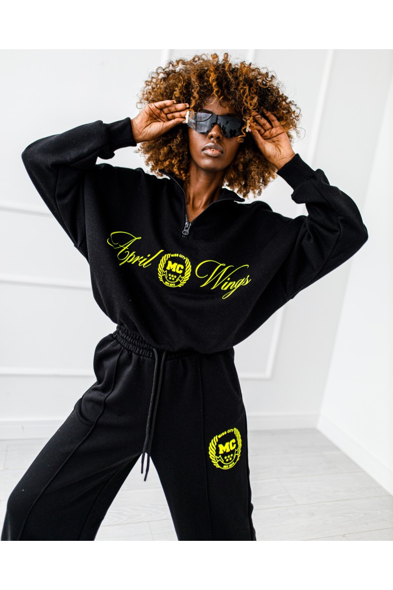 Tracksuit April - black
