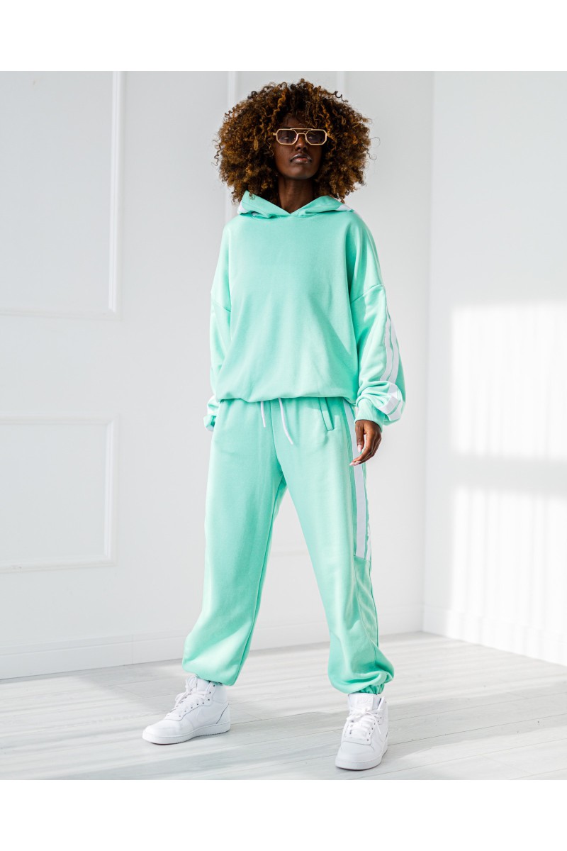 Tape tracksuit - light blue