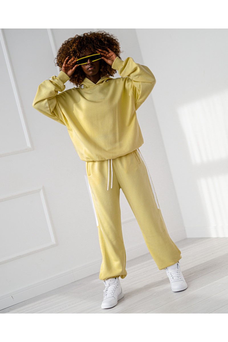 Tape tracksuit - black