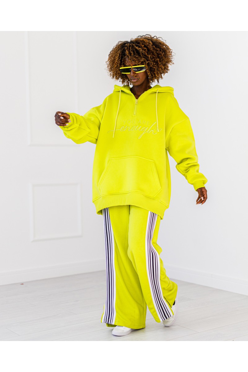 Bluza enough - limonkowa