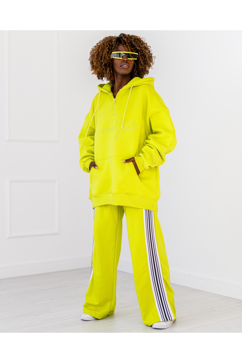Bluza enough - limonkowa
